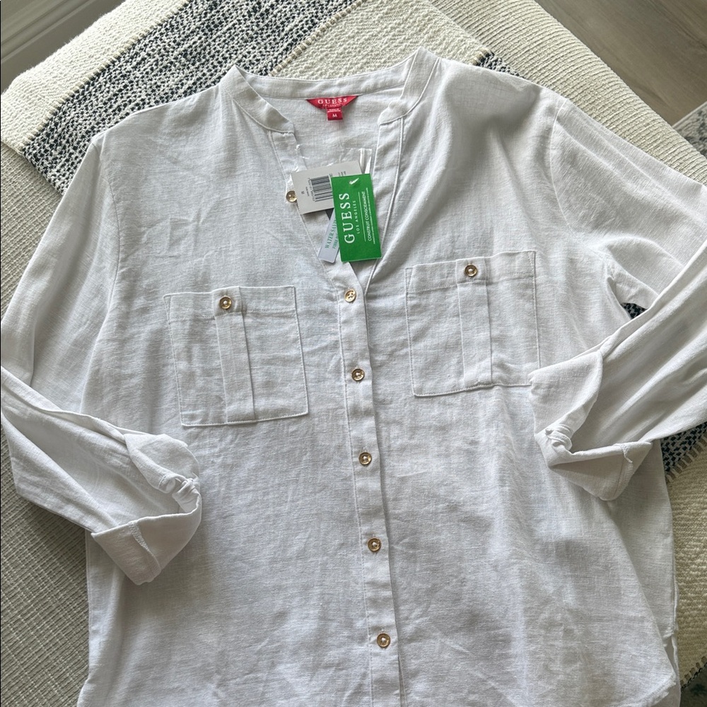 Guess Button-Up Blouse - Picture 2 of 2